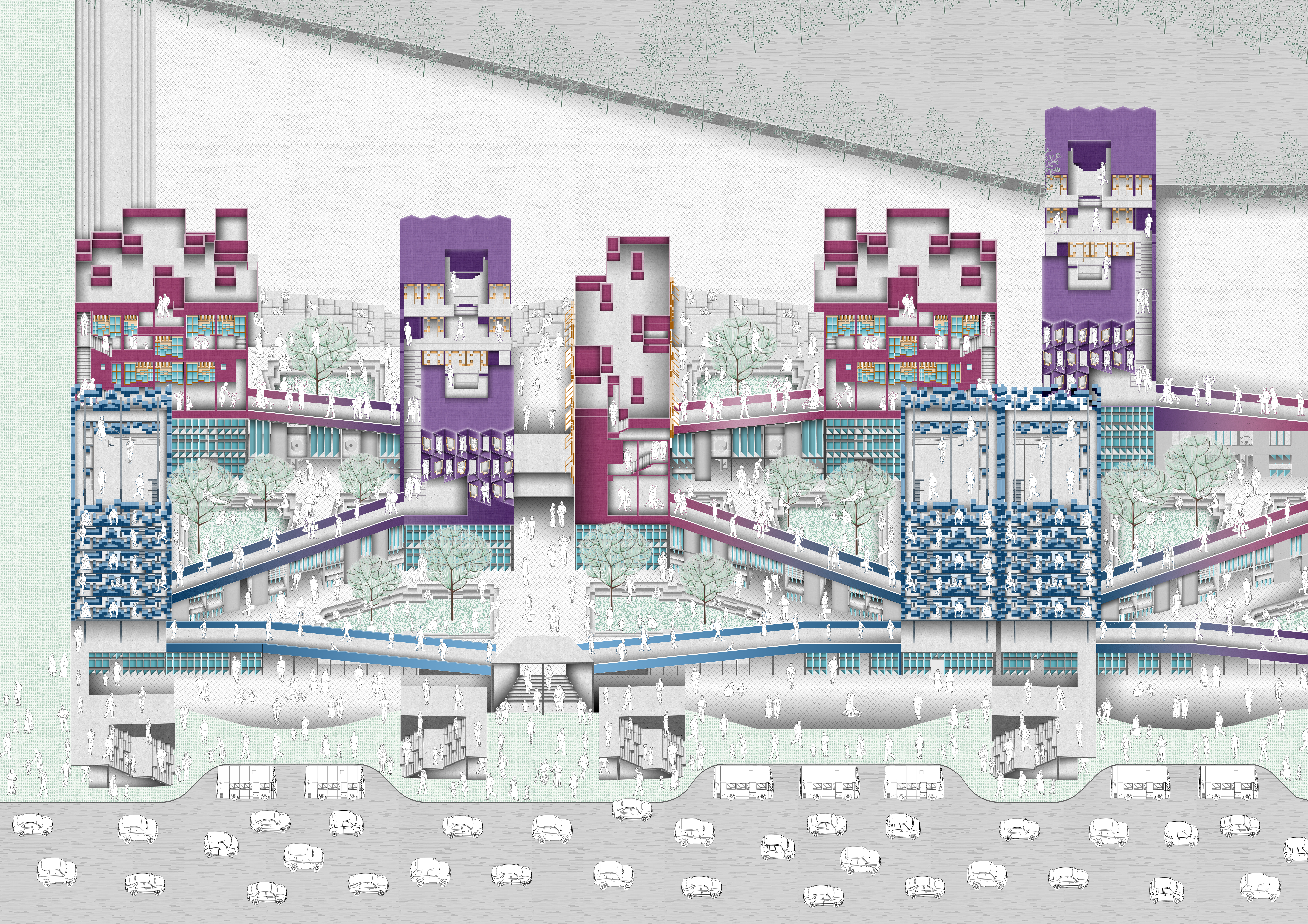 In transit Hub Spread